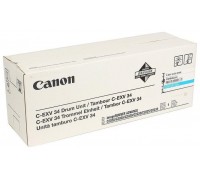 Фотобарабан Canon C-EXV-34C DU голубой оригинальный