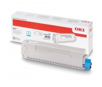 Картридж Oki MC 853 / Oki MC 873 голубой оригинальный